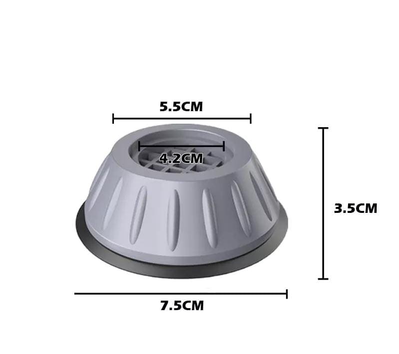 Set Of 4 Washing Machine Pads, Anti Vibration Feet Pads, Shock and Noise Cancelling Washing Machine Support, Anti Vibration Rubber Set Of 4 Washing Machine Pads, Anti Vibration Feet Pads, Shock and Noise Cancelling Washing Machine Support, Anti Vibration Rubber